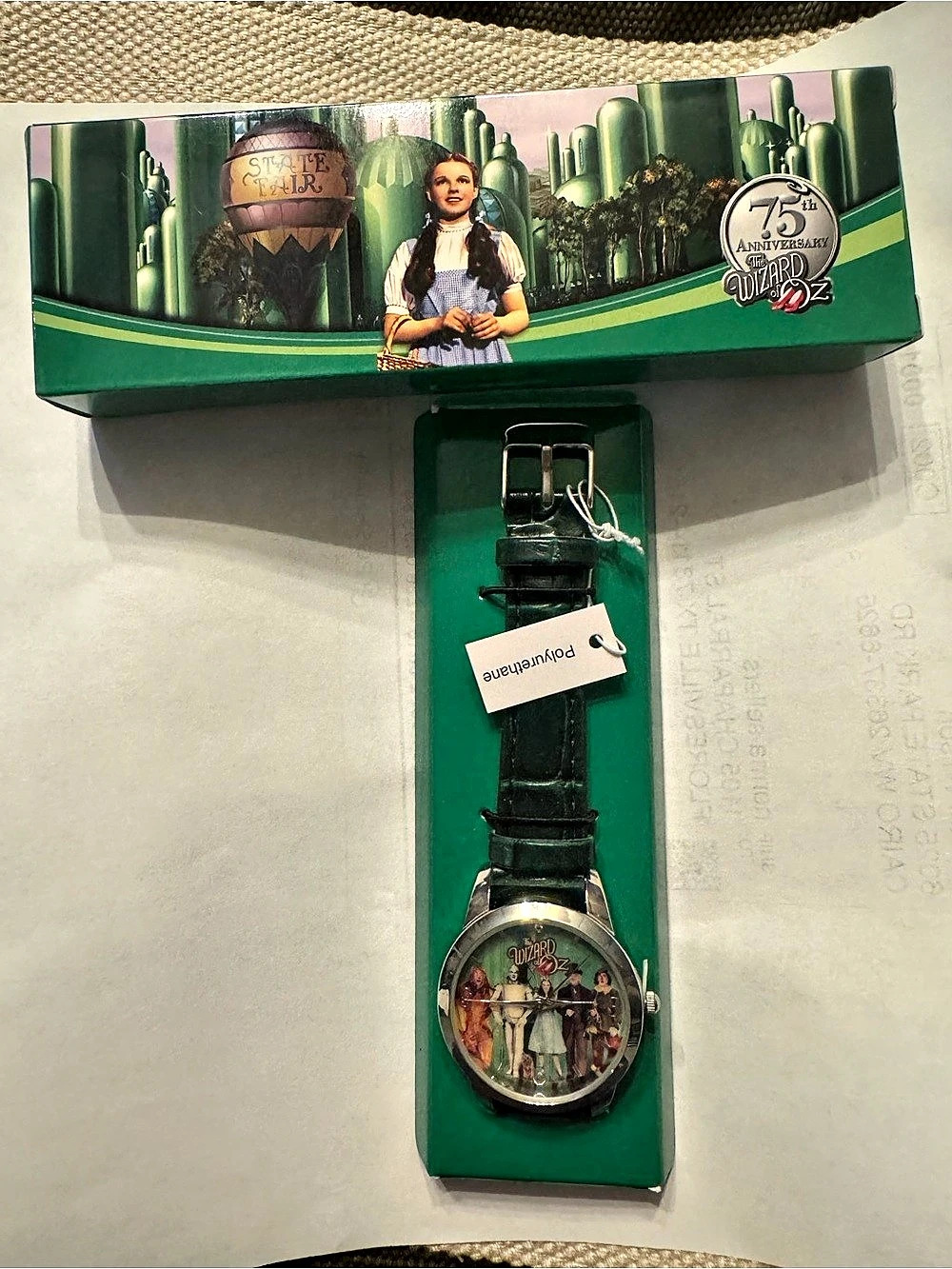 The Wizard of Oz 75th Anniversary Watch. New in box.